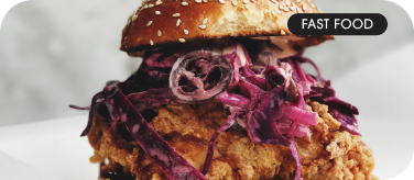 pink burger